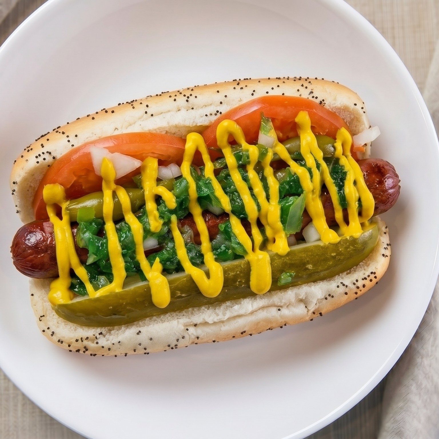 Jumbo Chili Cheese Dog.
