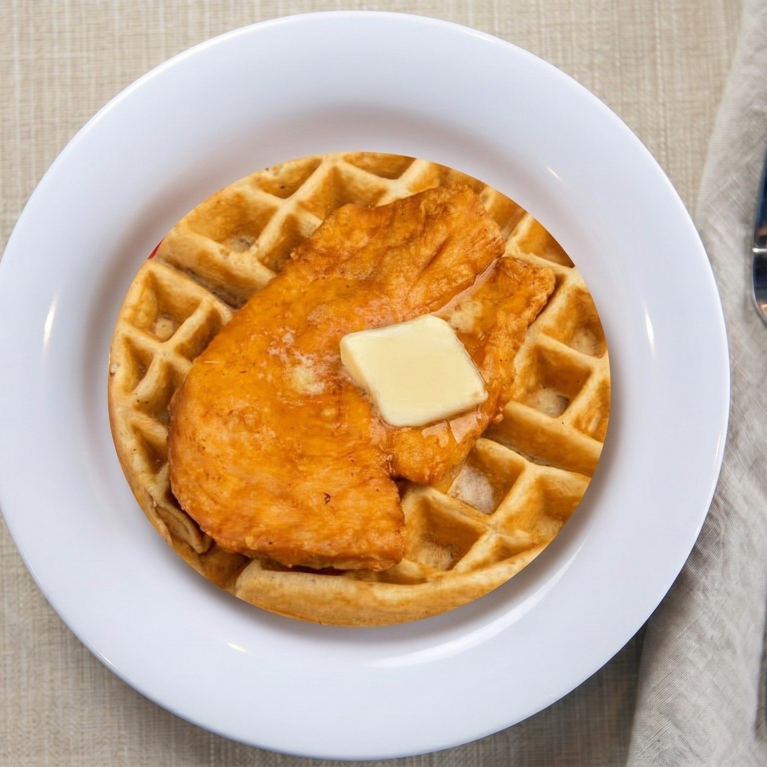 Chicken & Waffles.