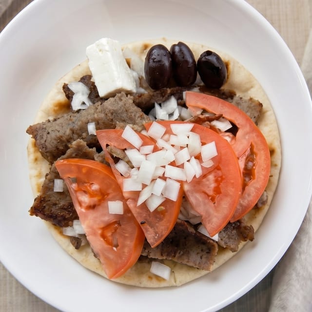 Gyro Sandwich.