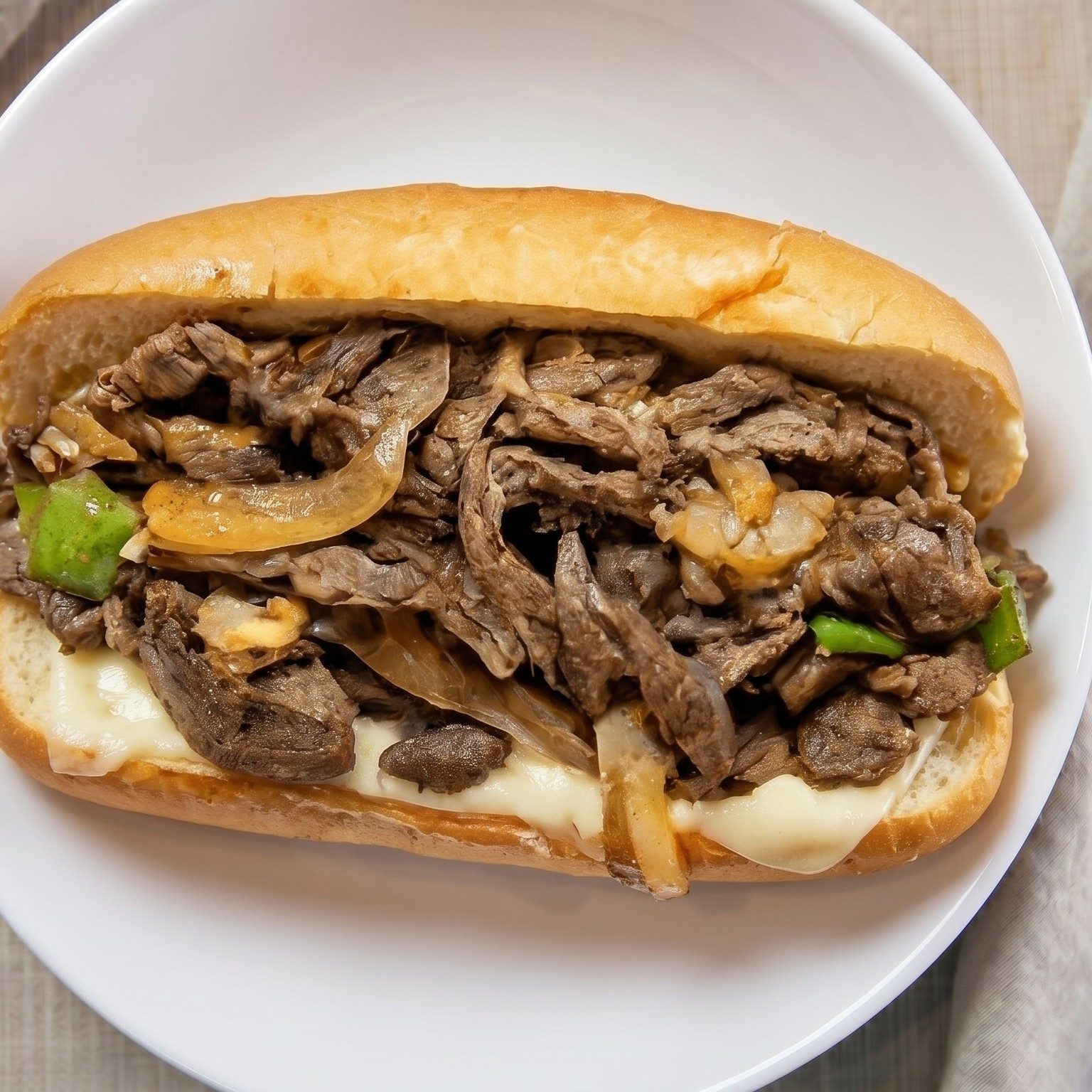 Cheesesteak Sandwich.