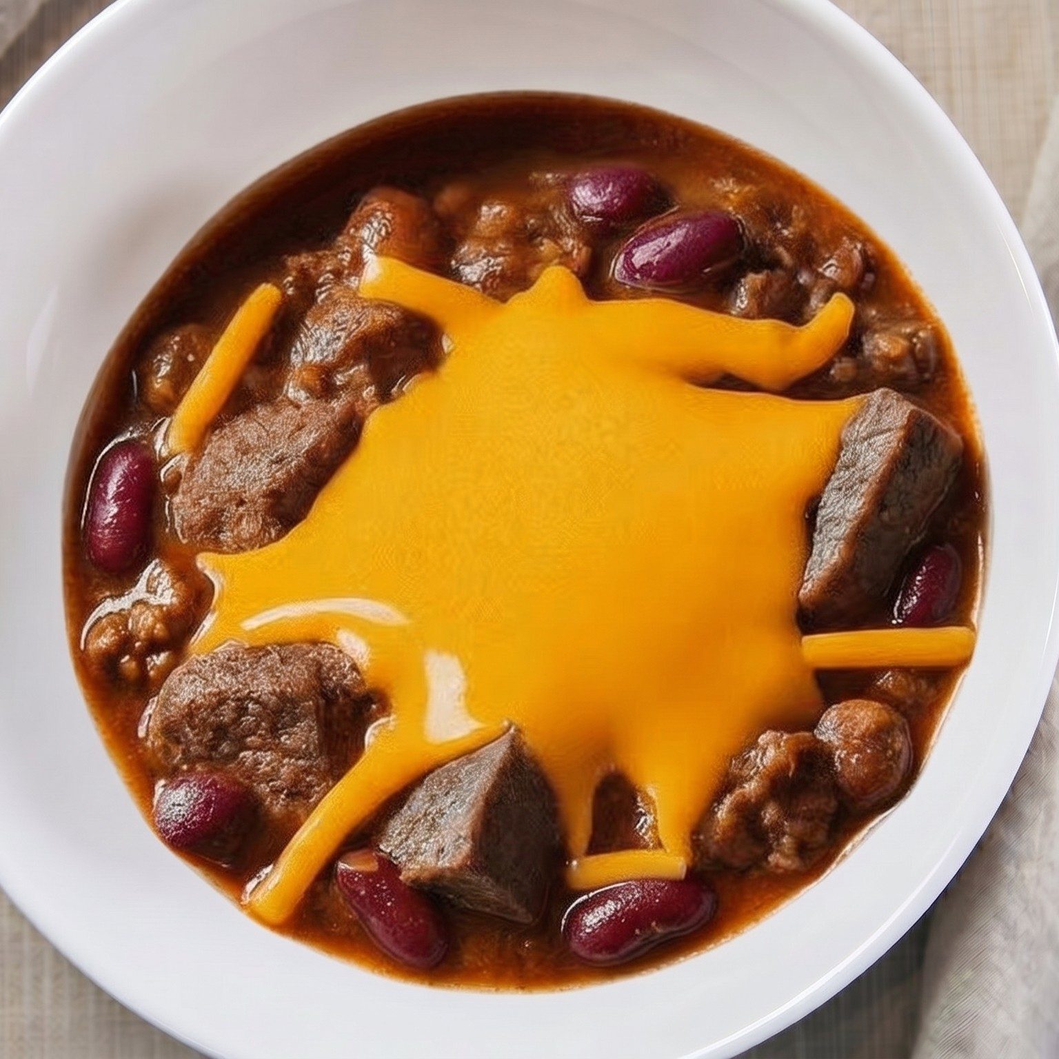 Chili Bowl with Cheese.