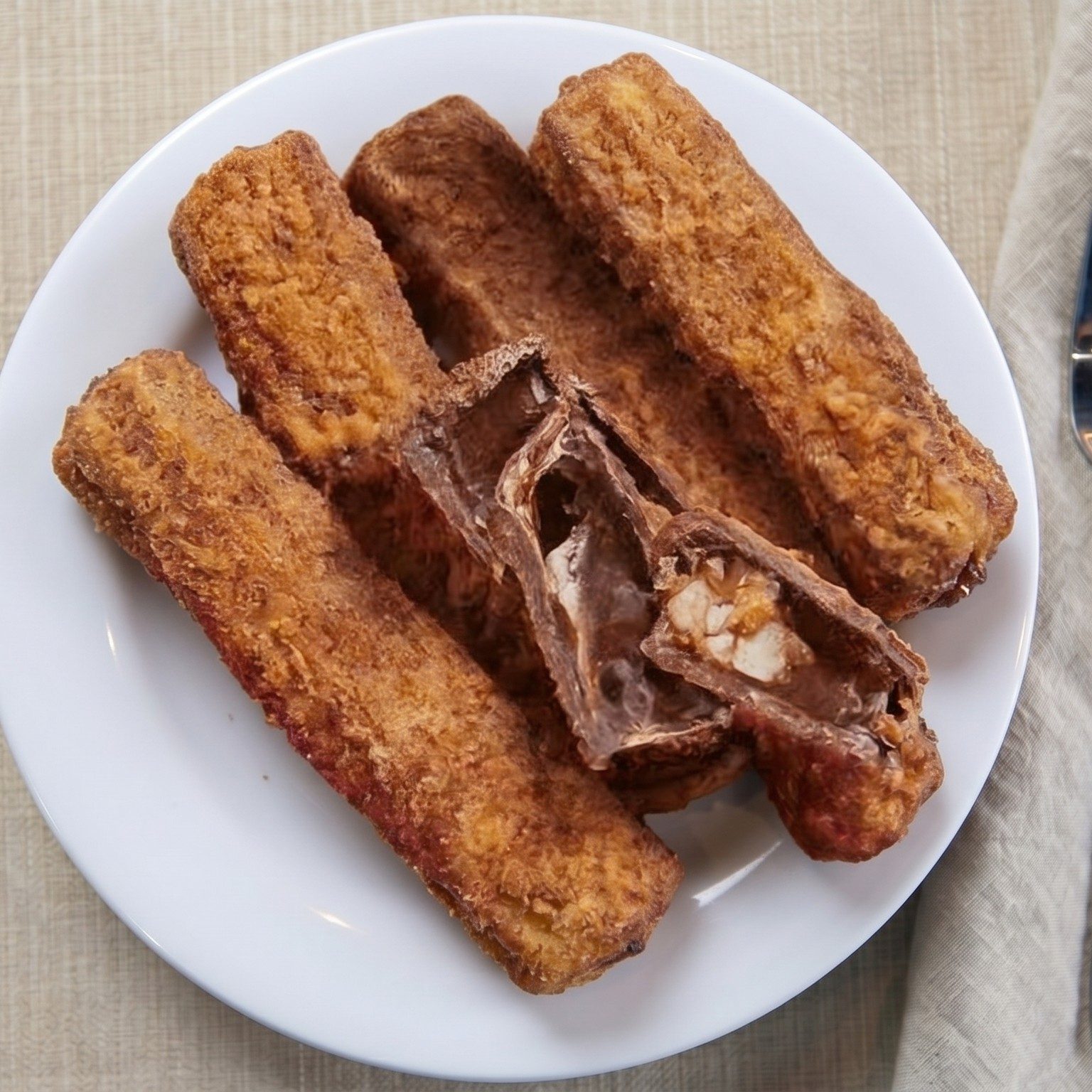 Deep-Fried Kit Kat Bar.
