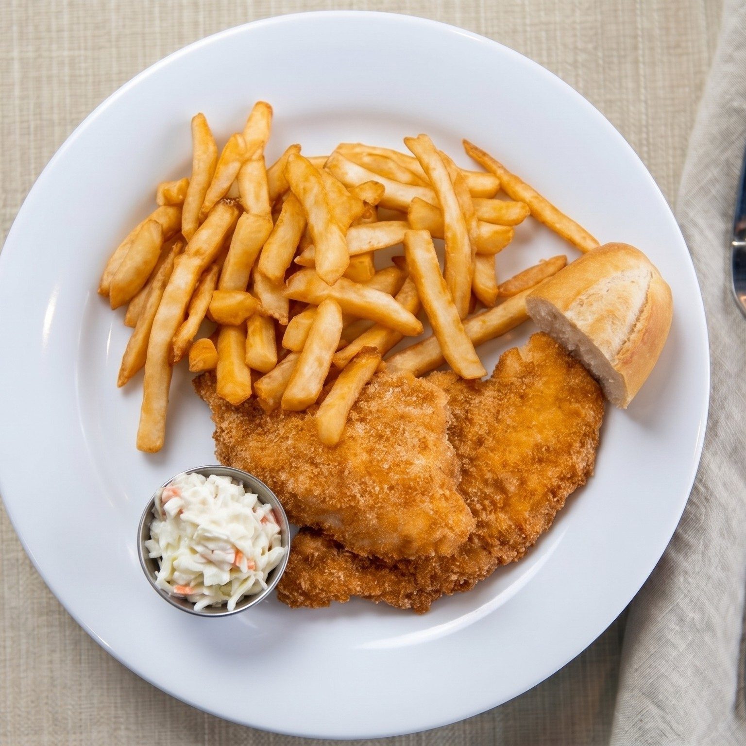 Large Cod Dinner.