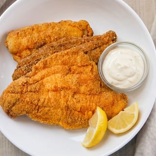 Large Catfish Dinner