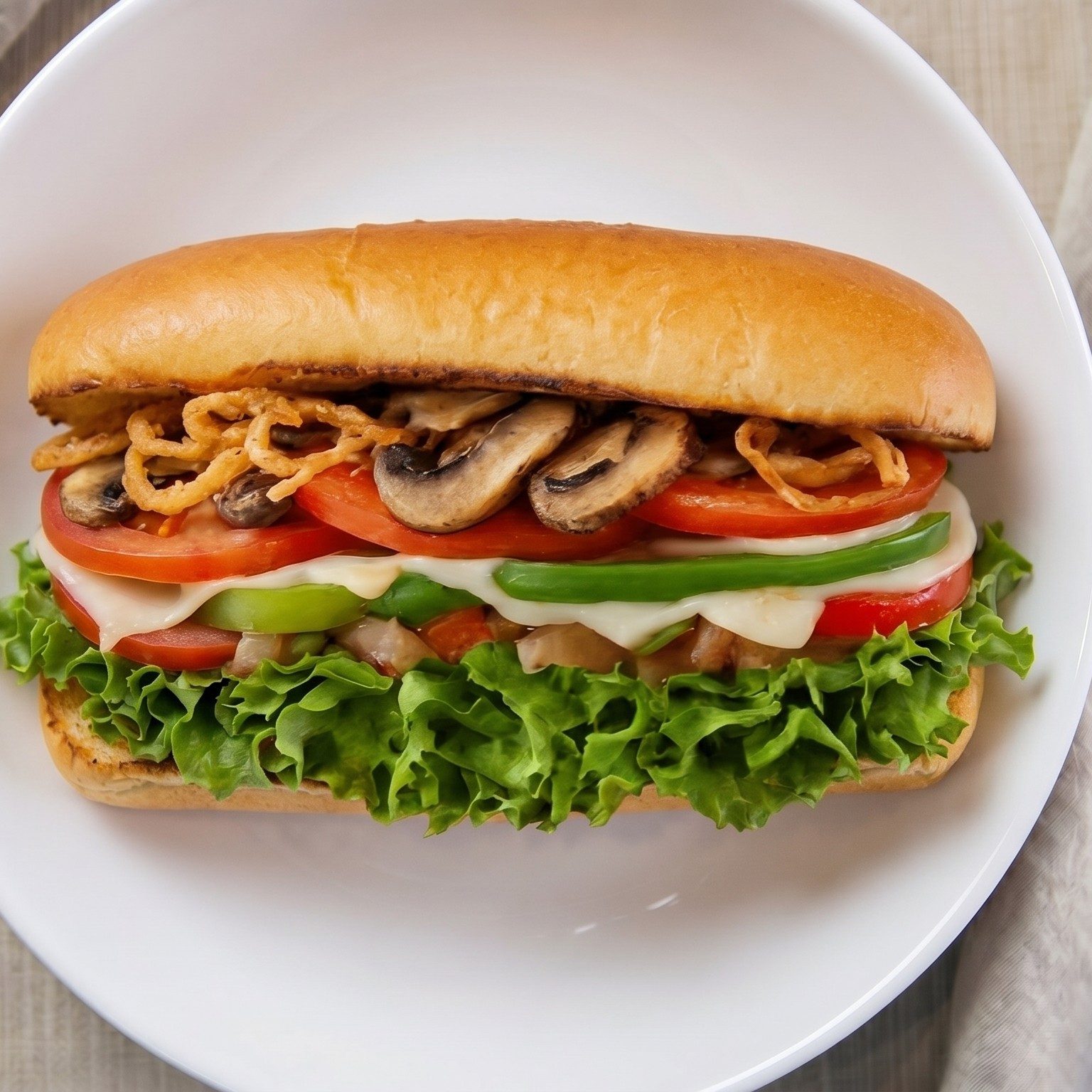 Veggie Philly.