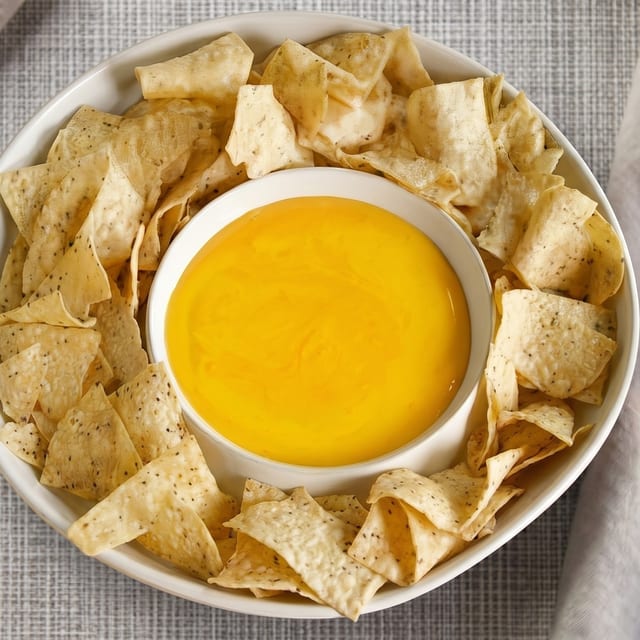 Nachos and Cheese Whiz.