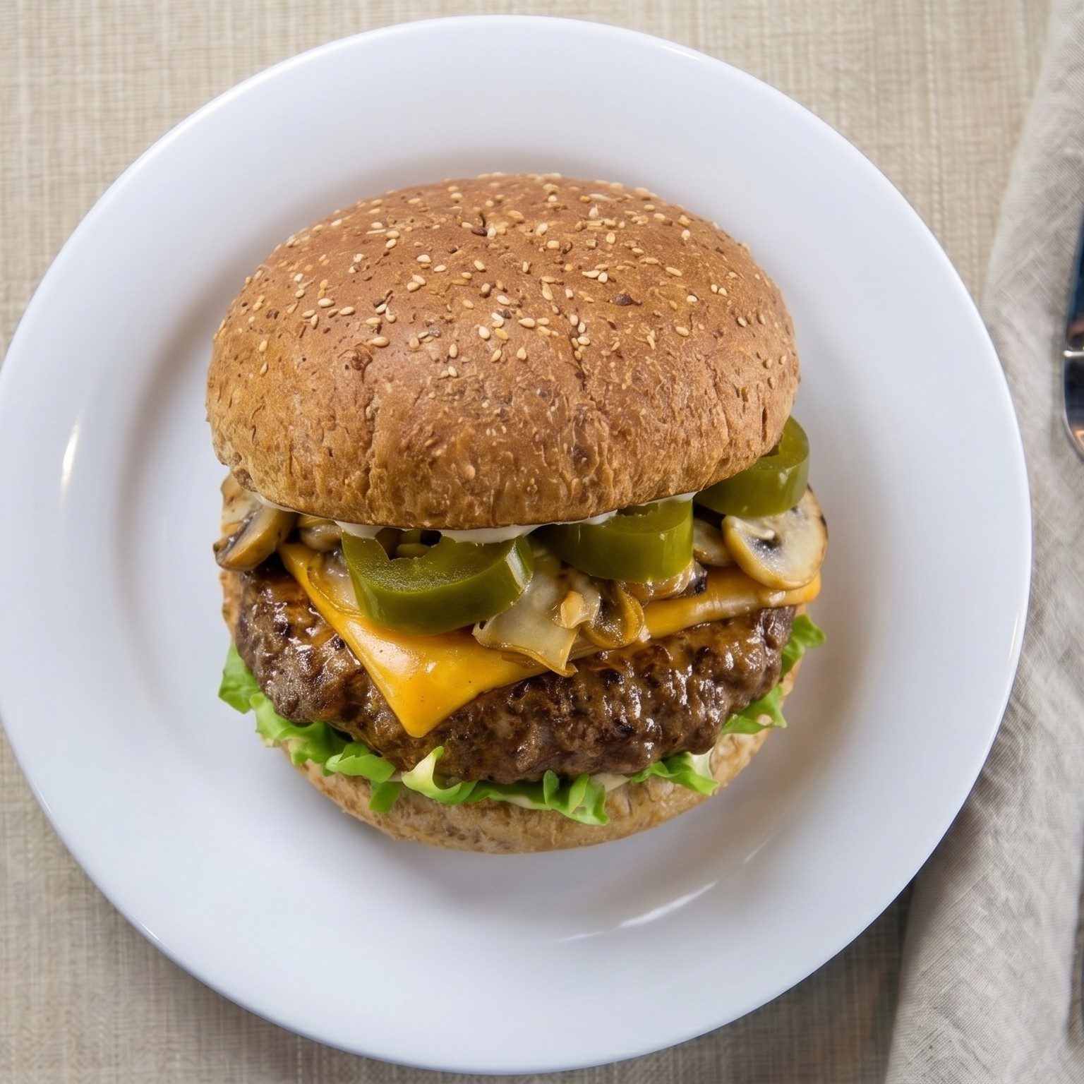 Jalapeño Burger.