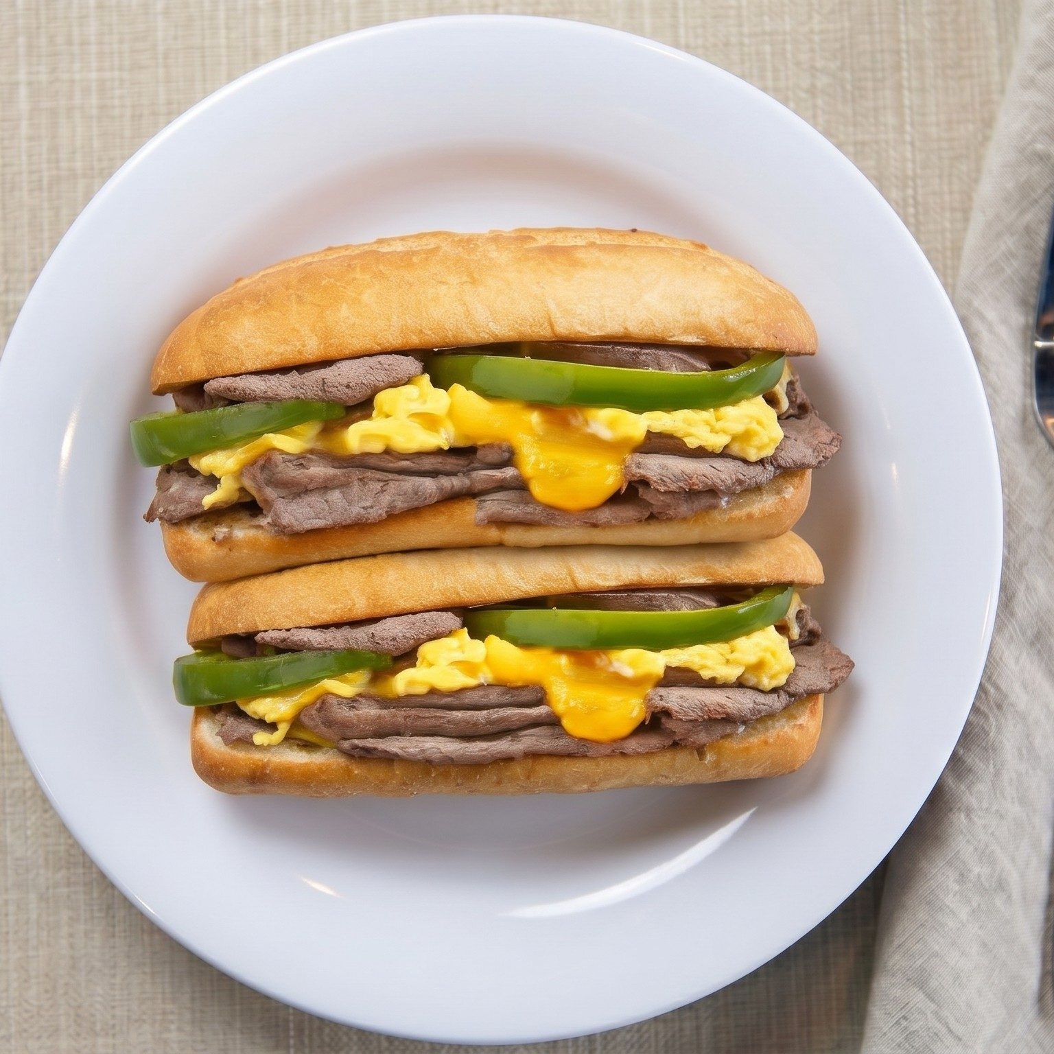 Philly Cheesesteak Breakfast.