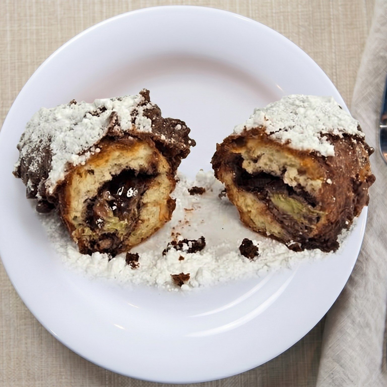 Deep-Fried Dubai Chocolate.