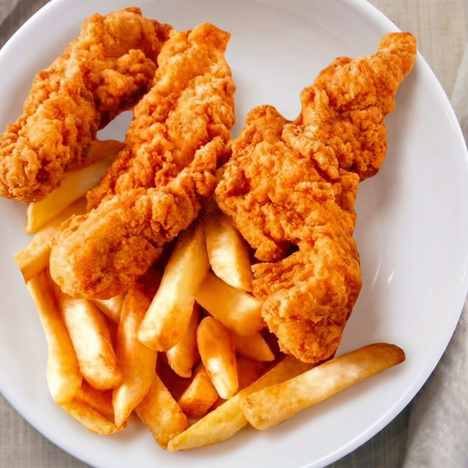 Chicken Tender Basket.
