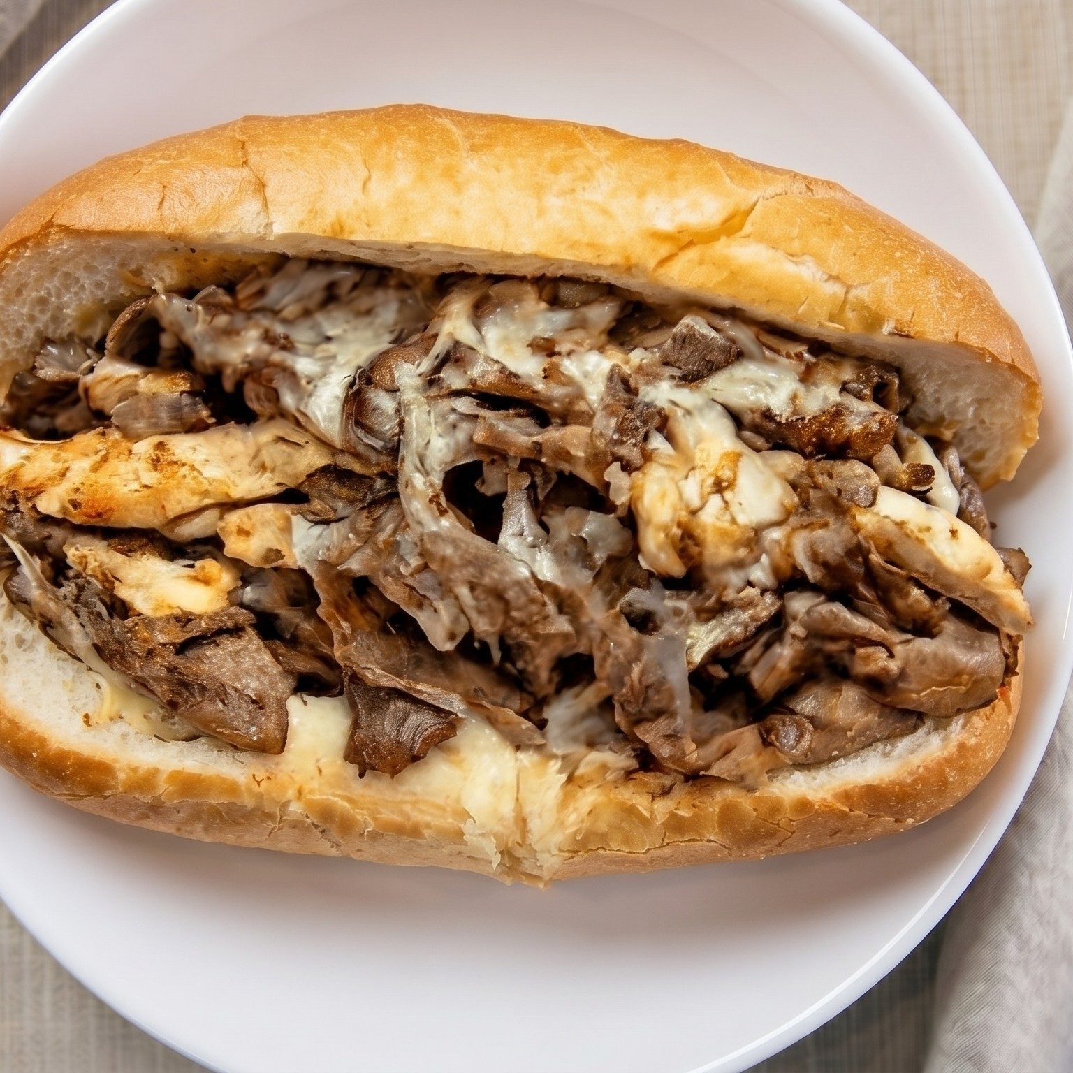 Double Up Cheesesteak.