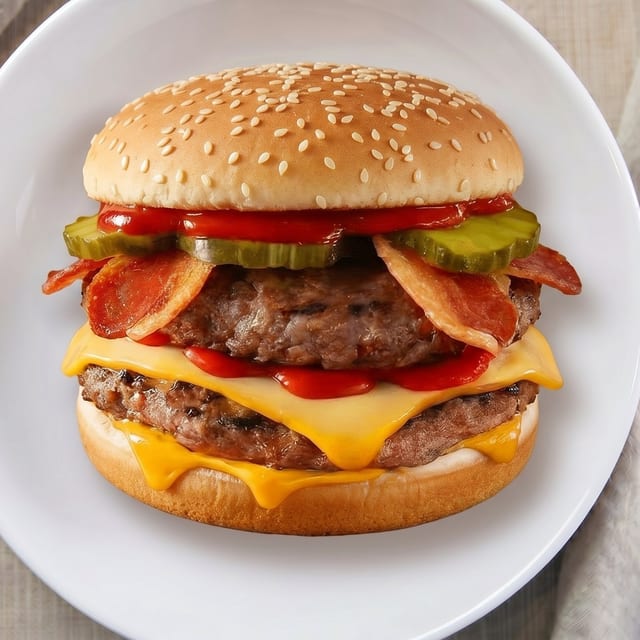 Bacon Cheeseburger.